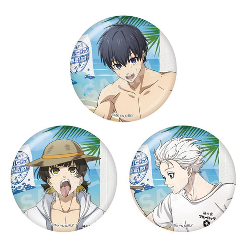 『ブルーロック』海の家 メタリック缶バッジ /01 第1弾(全5種)【BOX】【202510再販】